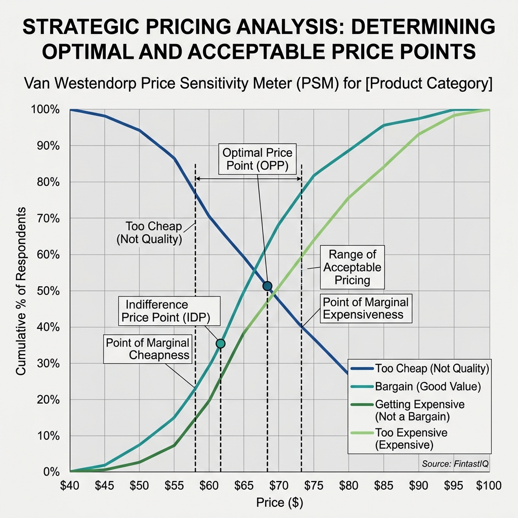 Van Westendorp composite for flagship SKU