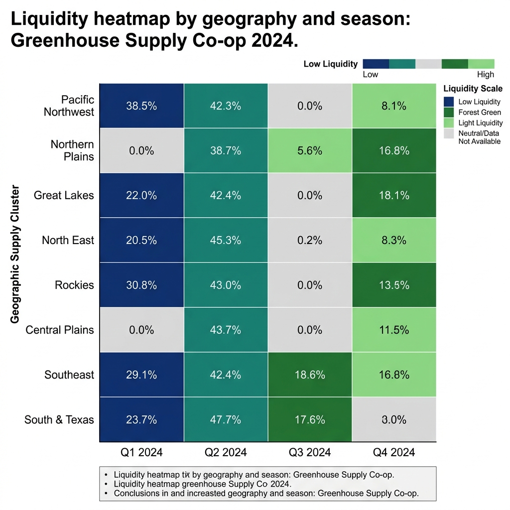 Liquidity heatmap